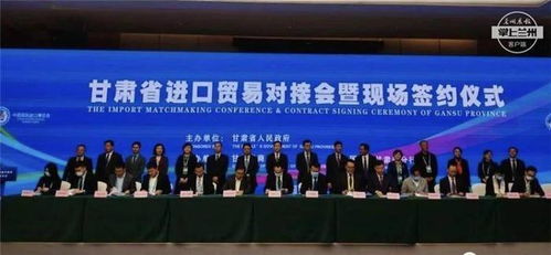 進(jìn)博舞臺展風(fēng)采,蘭州交易分團(tuán)16家企業(yè)21個項(xiàng)目簽約
